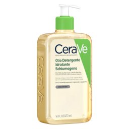 Cerave Olio Detergente Idratante Schiumogeno Viso Corpo 473ml Pelle Atopica