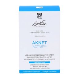 Bionike Aknet ActivePeel 10 Salviettine Monouso
