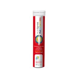 Nutrisprint Multivitaminico 20 Compresse Effervescenti 80 g Senza Zucchero