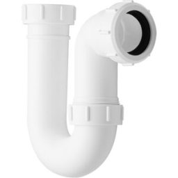 HudsonReed Sifone a Forma di P da 40mm con Guarnizione da 76mm