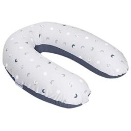 Cuscino allattamento Doomoo Buddy Blue Grey Moon