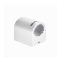 Trade Shop - Applique Esterno Parete Facciate Giardino Lampada Muro Attacco Gu10 Ip54 Gn-wl061 - Bianco