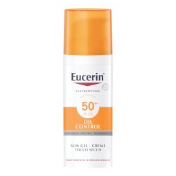 Eucerin Sun Oil Control Gel Crema Solare Viso SPF50+ Senza Profumo 50ml