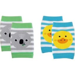 Set 2 Ginocchiere Antiscivolo Per Gattonare Zoocchini Koala/Anatra