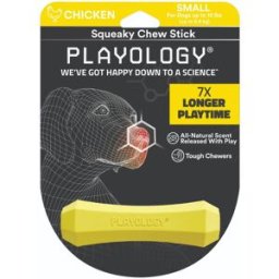 PLAYOLOGY Cane Gioco Squeak Aroma Pollo S