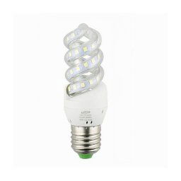 Trade Shop - Lampadina Led Spirale Attacco E27 7watt Luce 6500k 3000k 4000k Illuminazione S02 - -bianco Caldo -