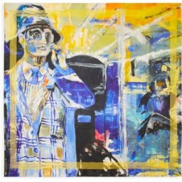 Stuart Weitzman Sw X Kidsuper Silk Scarf - Donna Old Items Blu One Size