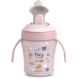 Tazza Learning Cup Suavinex My Family Rosa