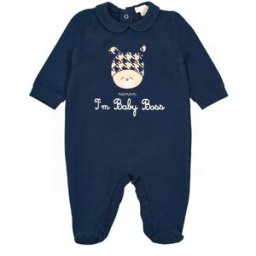 Tutina Blu Nanan I'm Baby Boss 01 mese