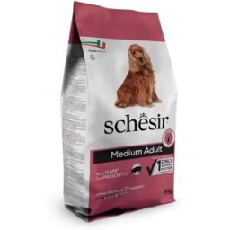 SCHESIR Medium Adult Maintenance con prosciutto 12KG