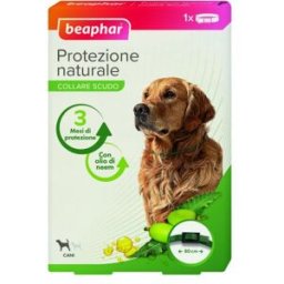 BEAPHAR Collare a Protezione Naturale per Cani Grandi 80CM