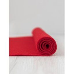 DHG Feltro Lana Termoformabile 3 mm / 150 cm Tappeto Rosso - 5 m