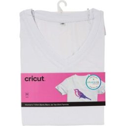 Cricut Maglietta donna M bianca da personalizzare