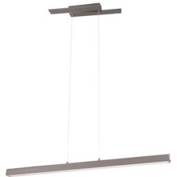 Trio Lighting Lampadario LED finitura nickel opaco Belfast Trio