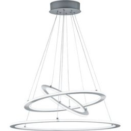 Trio Lighting Lampadario LED metallo opaco Durban Trio