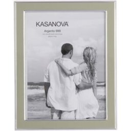 Beltrami Portafoto Tiffany con argento Miro Silver, foto 13x18 cm