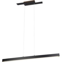 Trio Lighting Lampadario LED finitura nero opaco Belfast Trio