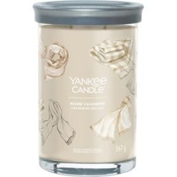 Yankee Candle Candela Warm Cashmere in barattolo grande