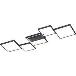 Trio Lighting Plafoniera LED 5 elementi Sorrento nero Trio