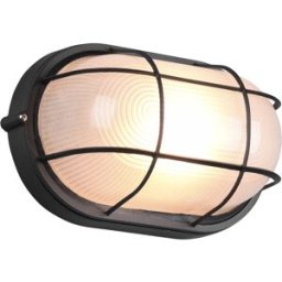 Trio Lighting Plafoniera da esterno Algi nero opaco Trio