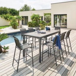 Hesperide Tavolo da giardino allungabile 154 214x100x105 cm - Evasion