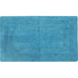 KASANOVA Tappeto bagno 50x80 cm cotone azzurro