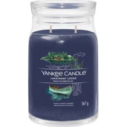 Yankee Candle Lakefront Lodge candela in giara grande
