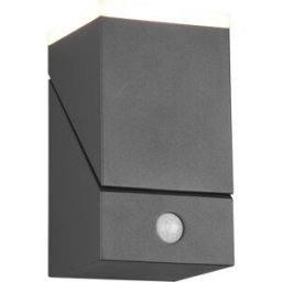 Trio Lighting Applique da esterno con sensore Avon antracite 9x16 cm Trio