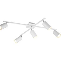 Trio Lighting Plafoniera 5 luci Marley bianca Trio