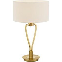 Trio Lighting Lampada da tavolo Paris ottone Trio