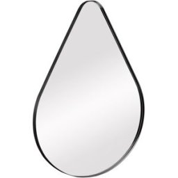 Trio Lighting Specchio da parete a goccia Britta nero Trio