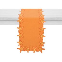 KASANOVA Runner 50x150 cm stelle arancione