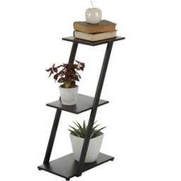 altri brand Scaffale 3 ripiani diagonale 40x70x25 cm