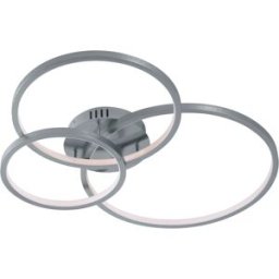 Trio Lighting Plafoniera LED 3 anelli in acciaio Aaron Trio