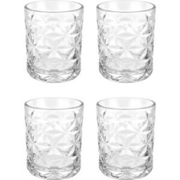 Pasabahce Set 4 bicchieri acqua Estrella in vetro