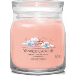 Yankee Candle Watercolour Skies, candela in giara media