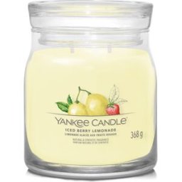 Yankee Candle Iced Berry Lemonade, candela in giara media