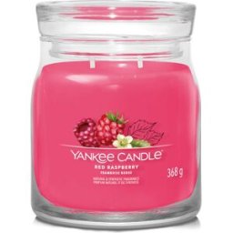 Yankee Candle Red Raspberry, candela in giara media