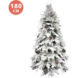 altri brand Albero di Natale innevato 180 cm Chamonix