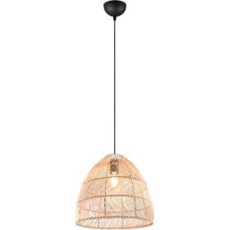 Trio Lighting Lampadario rattan Rike Trio