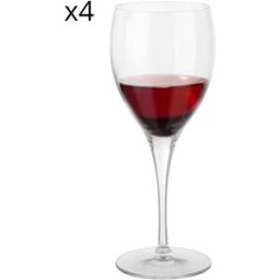 Luigi Bormioli Set 4 calici vino rosso Chianti Michelangelo Masterpiece Gold