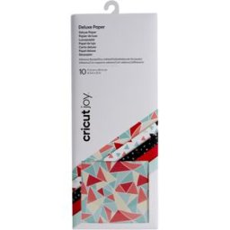 Cricut Set 10 fogli adesivi 11x30cm 5 colori
