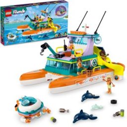 Lego Catamarano di salvataggio da costruire