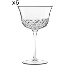 Luigi Bormioli Set 6 calici Roma 1960 Fizz Bormioli Luigi