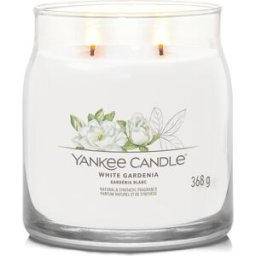 Yankee Candle White Gardenia, candela in giara media