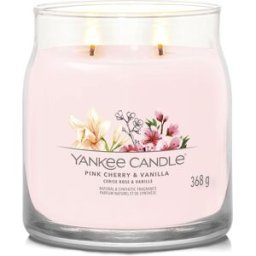 Yankee Candle Pink Cherry Vanilla, candela in giara media