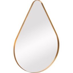 Trio Lighting Specchio da parete a goccia Britta oro Trio
