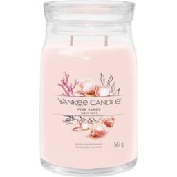 Yankee Candle Pink Sands, candela in giara grande
