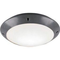 Trio Lighting Plafoniera da giardino 26 cm nera Camaro Trio