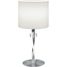 Trio Lighting Lampada da tavolo Nandor bianco Trio